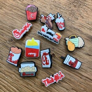 Croc Shoe Charms Bundle Lot - Chick-fil-A